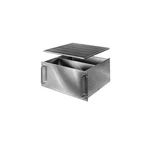 New Bud Industries Rm-14214 Rack Mount Chassis Aluminum 8.8" X 19". Fixed Price $119.99.