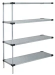 Quantum Storage Systems - Wrsad4-54-2172ss Stainless Steel 4 Solid Shelf. Fixed Price $2742.63.