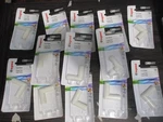 13 Pack Legrand Wall Mount Flat Elbow Cordmate Cover Plastic Ivory C6 New. Fixed Price $22.49.