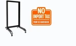 Raising Electronics 20u Movable 19'' 2 Post Open Frame Heavy Duty It Network Dat. Fixed Price $140.45.