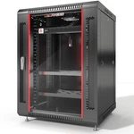 18u Sysracks Wall Mount It Data Network Server Rack Cabinet Enclosure 24" Depth. Fixed Price $300.00.