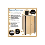 Eaton Electrical - Srq24u Tripp Lite Series Smartrack 24u Sound Proof. Fixed Price $4147.65.