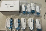 New Lot Of 9 Hubbell Fspnscds6b Fiber Adapter Panel W/ 6 Sc Duplex Adapters. Fixed Price $400.00.