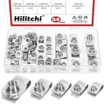 Hilitchi 54pcs 5sizes U-style Clip-on Nut Regular Extruded U-nut U Type Z.... Fixed Price $22.58.