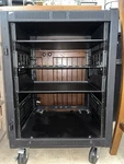 Middle Atlantic Ptrk-14 Portable Equipment Rolling Rack 14 Space 24". Fixed Price $450.00.