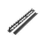 1/2/4pcs 1u 19" Metal Rack Cable Management 12/24/48 Port Server Wire Organizer. Fixed Price $22.19.