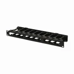 High Density 1u Steel 19" Rack Cable Manager Plastic Snap Hinge Fastened Cover. Fixed Price $47.59.