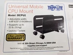 New Tripp Lite Universal Mobile Under Desk Cpu Mount Caddy For Computer Towers. Fixed Price $21.95.