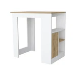 Culver Kitchen Island With Storage Shelves And Single Door Cabinet. Fixed Price $216.14.