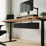 Kigju Under Desk Cable Management Tray Office Gaming Accessories Black. Fixed Price $41.91.