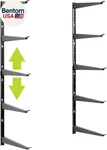 Heavy Duty Lumber Storage Rack Cycle, Holds Up To 800 Lbs - Easy Install Wood. Fixed Price $97.71.