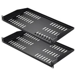 Vevor 2pcs 1u Server Rack Shelf 10"/254 Mm Depth Vented Mount Tray. Fixed Price $29.90.