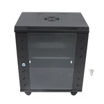 12u Wall Mount Server Rack 15.5" Deep Locking Glass Door & Panels. Fixed Price $92.96.