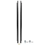 Sound Town 2-pack 20u Rack Rails, Black Powder Finish, With Screws (st-rr-20u). Fixed Price $33.14.