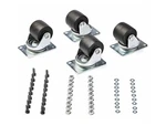 Startechcom Industrial Server Cabinet Wheels Set Of 4 M6 Screw Kits For. Fixed Price $128.24.