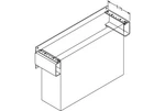 Chatsworth - 11583-719 Vertical Wall Bracket, Flush Mount, Mounts Up To 3u Of. Fixed Price $176.95.