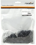 Rocstor - Y10e083-b1 Premium 50 Pkg M5 Mounting Screws And Cage Nuts. Fixed Price $55.95.