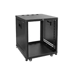 Riveco Pomu 12u Network & Stereo Rack With Caster Wheels, Rolling Server Rack.... Fixed Price $311.92.