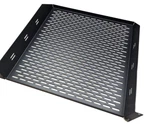 New Great Lakes 7206-fm 2u Front Mount Vented Cantilever Shelf, Black, 60lbs. Fixed Price $35.00.