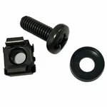 M6 Rack Mount Cage Nuts & Screws W/washers - Square Clips Server Bag Pack Lot. Fixed Price $99.45.