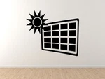 Industrial #11 - Solar Panel Clean Energy Sun Power- Vinyl Wall Decal Art. Fixed Price $24.99.