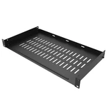 Jingchengmei 1u Vented Server Rack Shelf Disassembled 10 Inches Deep, Black. Fixed Price $24.92.
