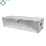 Aluminum Pick Up Truck Bed Tool Boxes 39"x13"x10" 5 Bar Tread+ Lock & Keys. Fixed Price $88.25.