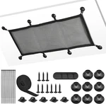Cable Management Net Under Desk Kit Privacy Mesh Manager Flexible Large Ca. Fixed Price $24.95.