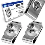 20pcs 5/16-18 U Nuts Stainless Steel Clip On Fasteners Car Panel Clips Set Usnew. Fixed Price $12.13.