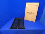 Rocstor Universal Adjustable Vented Mounting Depth Shelf (black, 19", 1 Ru ). Fixed Price $35.00.