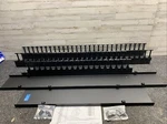 New Chatsworth Cable Manager Black 7'h 6"w 6.76"d 12831-703. Fixed Price $80.00.