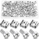 50 Sets M6 X 20 Mm Rack Mount Cage Nuts, Screws And Washers For Serve. Fixed Price $19.64.