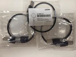 3x Leoni Bladestack Cable Assembly 37-0890-01 L45593-e 101-d, 0.5 Meter Black. Fixed Price $43.64.