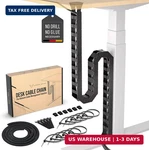 Ultimate Setup Under Desk Cable Management Vertebrae - Perfect For Sit Stand Des. Fixed Price $78.01.