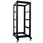 4-post 27u Adjustable Open Frame Server Rack It Network Relay 800mm Casters. Fixed Price $230.97.