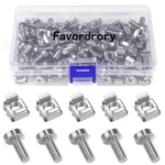 M6 X 20mm Rack Mount Cage Nuts, Screws And Washers (60 Pack, Carbon Steel, Si.... Fixed Price $27.69.