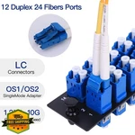 Vfltool Lc Fiber Optic Patch Panel 24 Port Duplex Lgx Blue Sm/mm. Fixed Price $34.99.