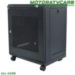 All-carb 1 12u Server Rack Enclosure Maximum Depth 15.5" Wall Mount Iron Mesh. Fixed Price $118.42.