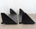 Chatsworth 11164-719 19 Black Double-sided Heavy Duty Equipment Shelves. Fixed Price $39.99.