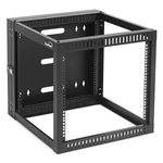 Navepoint Wall Mount Server Rack With Hinged Back, 4-post 24 Deep, Rear Swing. Fixed Price $497.99.