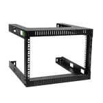 Riveco 6u 19" Wall Mount Network Rack 17.7" Deep 2 Post Shelf Open Frame. Fixed Price $128.27.
