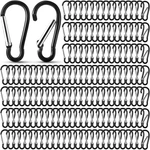 300 Pcs 2" Carabiner Bulk Spring Snap Hooks Aluminum Alloy Clip Keychain Fo. Fixed Price $37.35.