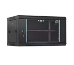 8.9x16.4x12.9in. Black 1 Tier Composite Deep Server Rack Cabinet Enclosure Groun. Fixed Price $129.99.