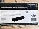 Startech.com Horizontal 2u Server Rack Cable Management Finger Duct W/ Cover .... Fixed Price $39.99.