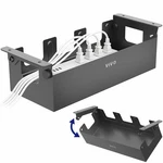 Vivo Flip-open 16 Inch Under Desk Cable Management Holder, Standing Steel Cord. Fixed Price $46.15.