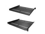 Startech Cabshelf116v2pk 1u Rack Shelf 16" Deep Vented 2-pack. Fixed Price $156.16.