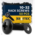 10-32 Rack Screws 50-pack - Versatile Server Accessories For Network Cabine. Fixed Price $14.12.