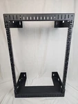 Startech 2-post 15u Heavy-duty Wall-mount Network Rack, 19" Open, 12" Deep Rk15. Fixed Price $65.00.