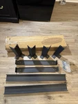 Quest Wr1922-13-02 2-post Fixed Wall Mount Rack. Fixed Price $50.59.