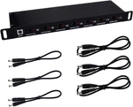 Geeekpi Dc Pdu Lite 7-ch 0.5u Rack-mount Power Distribution Unit For Deskpi.... Fixed Price $88.56.